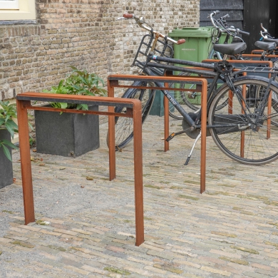 CorTen Bicycle Racks