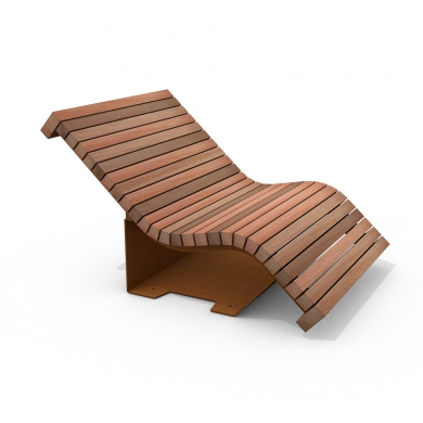 Solid Serif Lounger