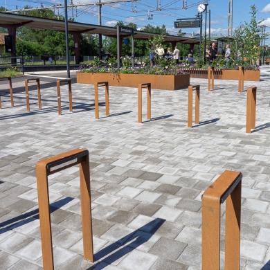 CorTen Fietsbeugels