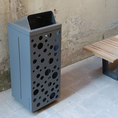 Mobilier urbain- Box Bin Extra Slim, Leiden (NL)